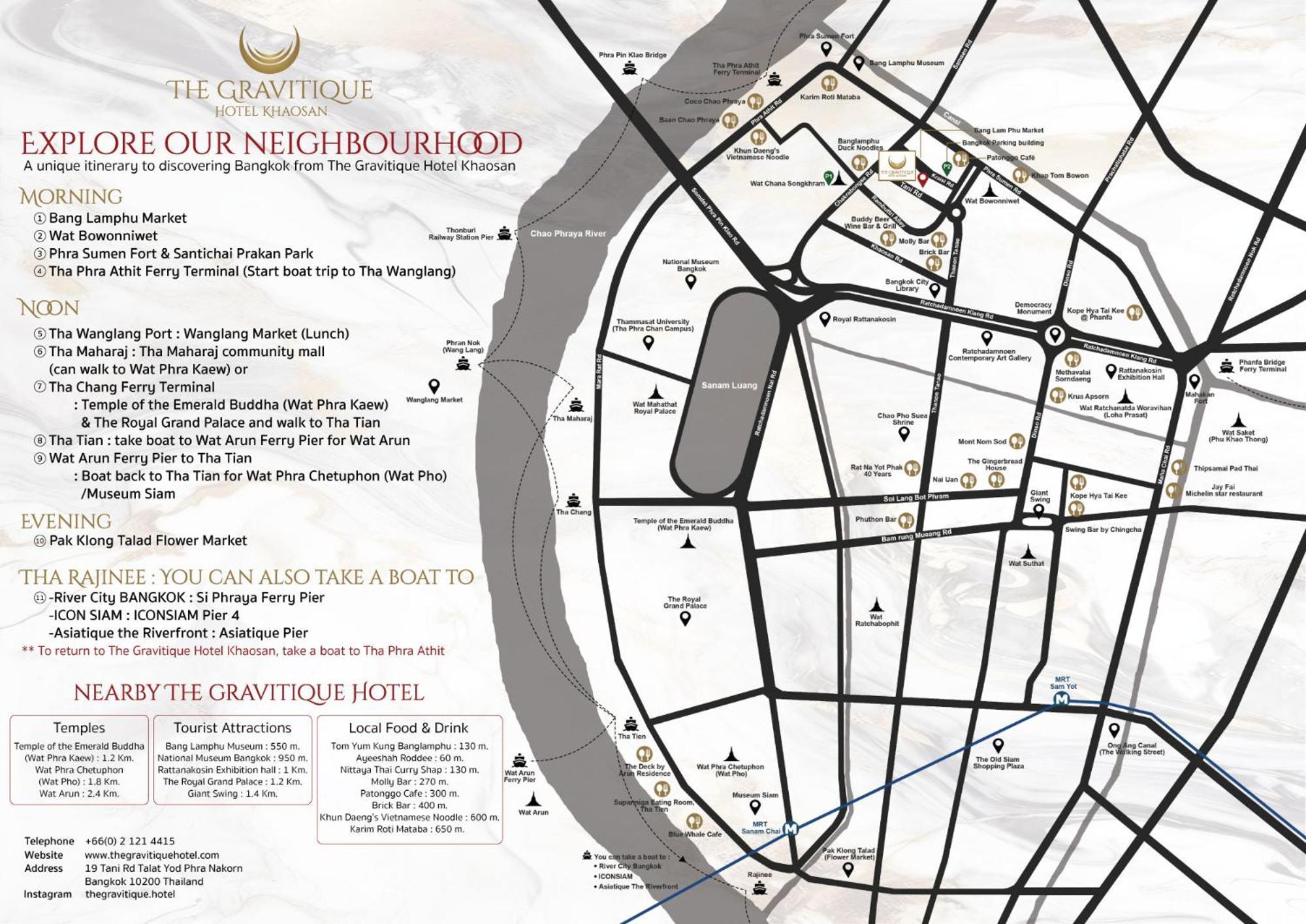 The Gravitique Hotel Khaosan Bangkok Eksteriør billede